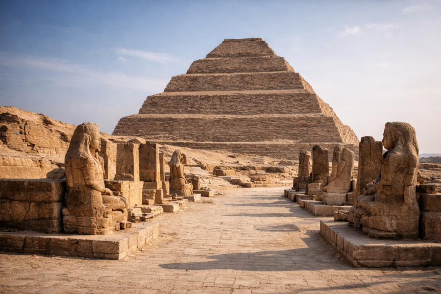 Saqqara Monuments Tickets For Not Arabs